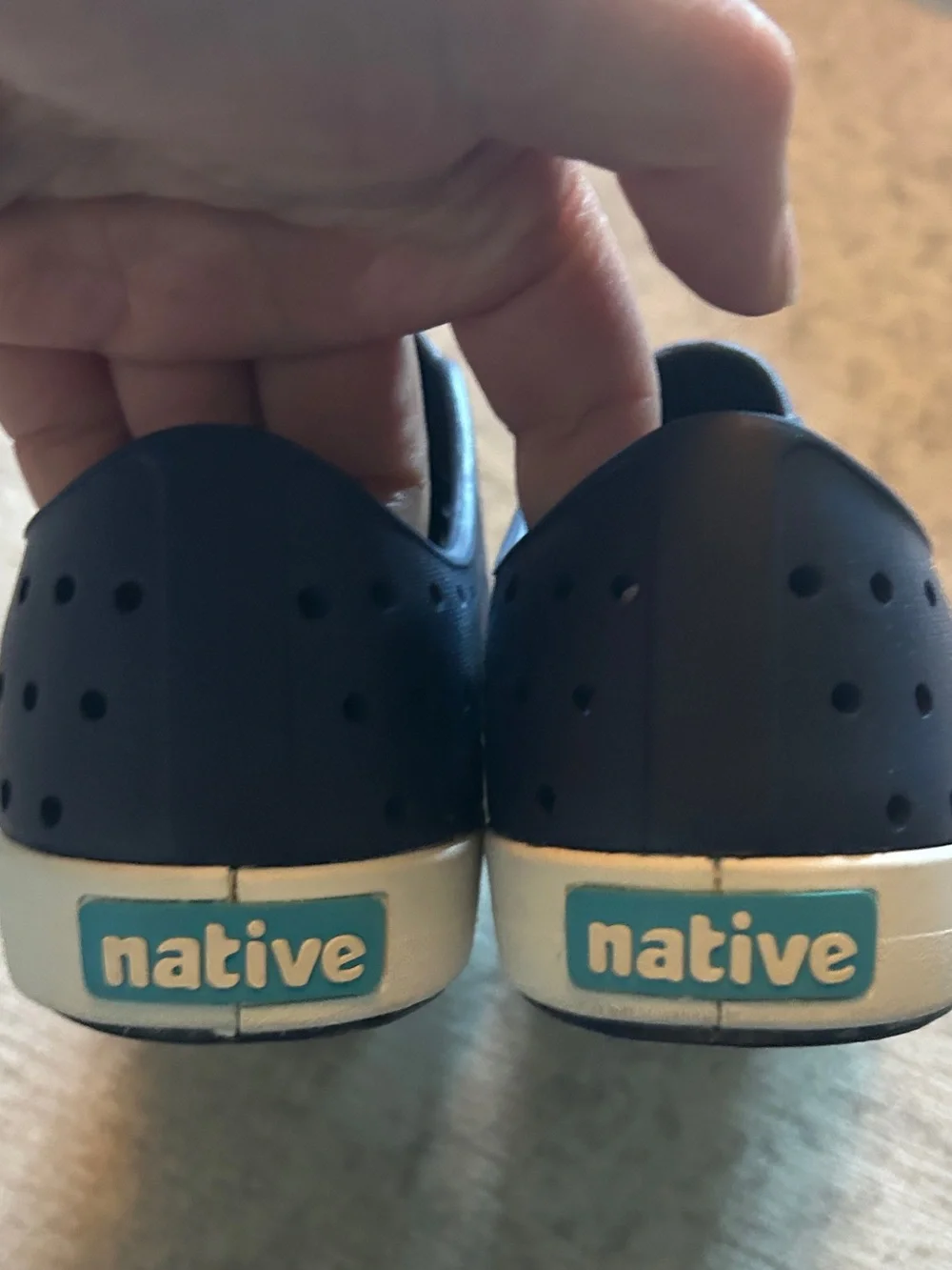 Native Jefferson Slip-On Sneaker kids NWOB